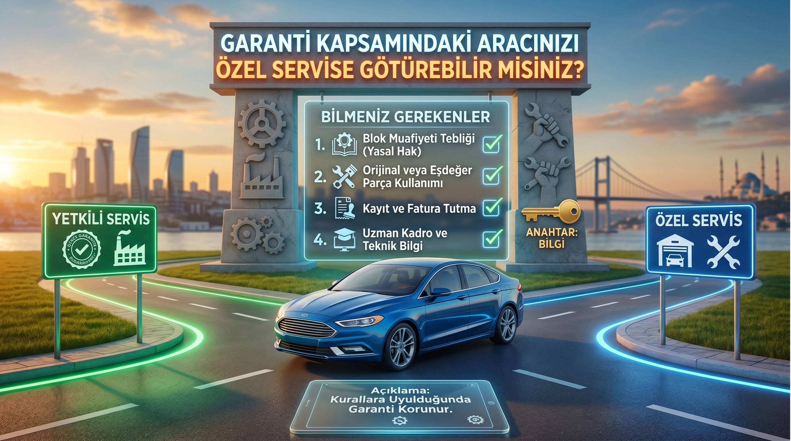 Kartal Atm Oto Servis'te garanti kapsamındaki bir Alman aracının orijinal parçalarla periyodik bakımı yapılırken.